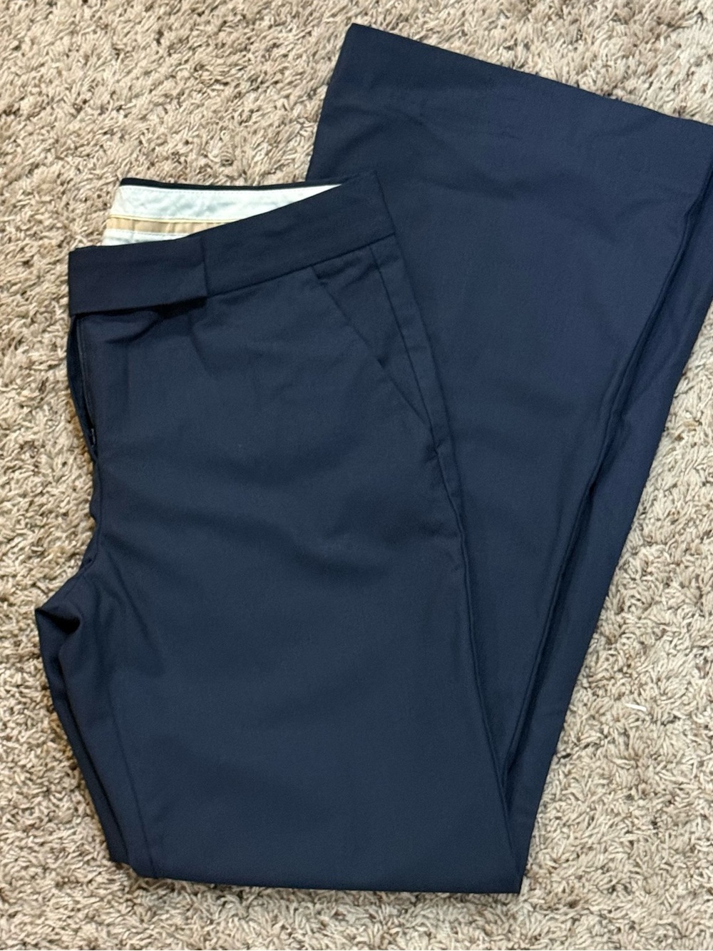 Theory Navy Flare Dress Pants Women’s Size 10